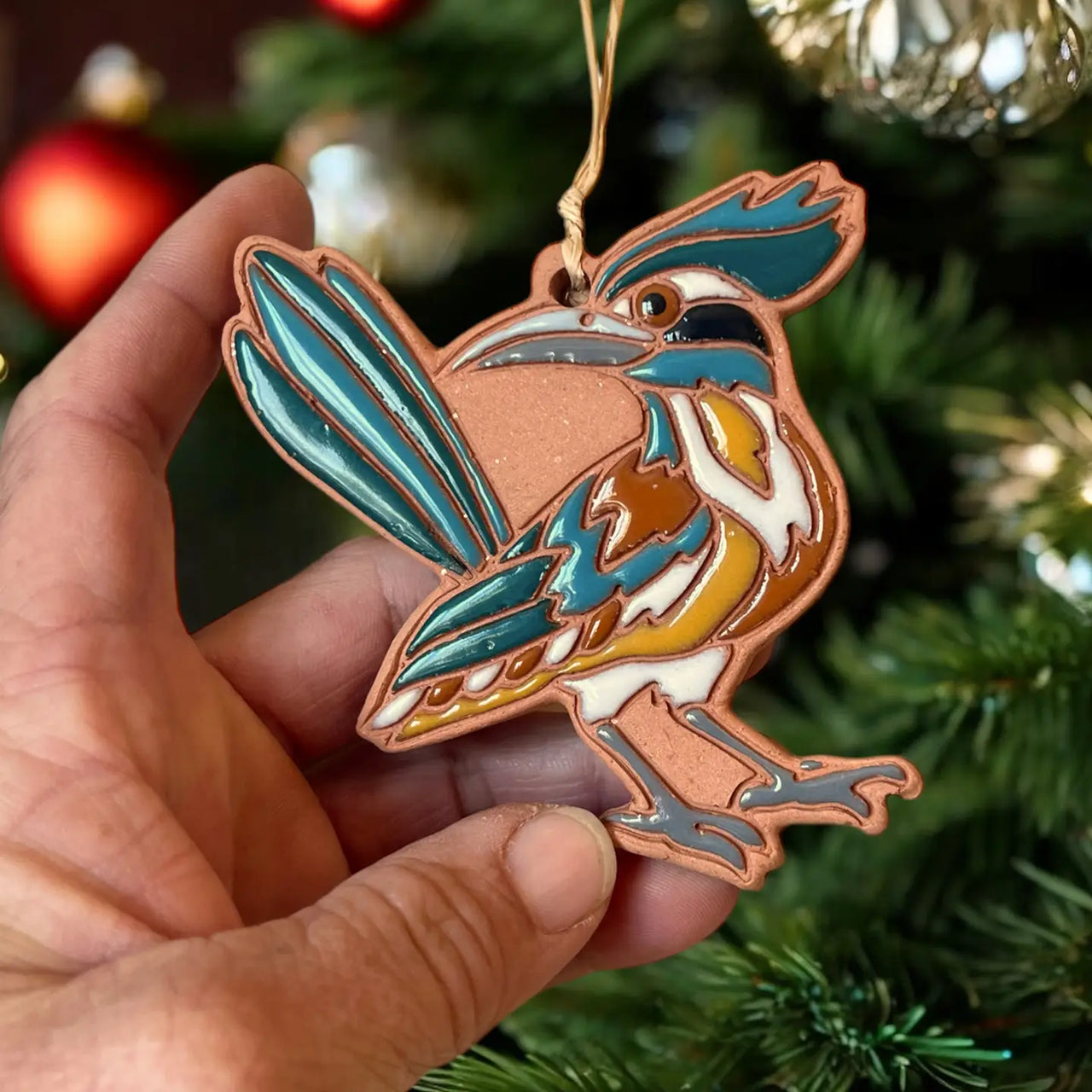 Little Clay Hen - Ornament - Roadrunner