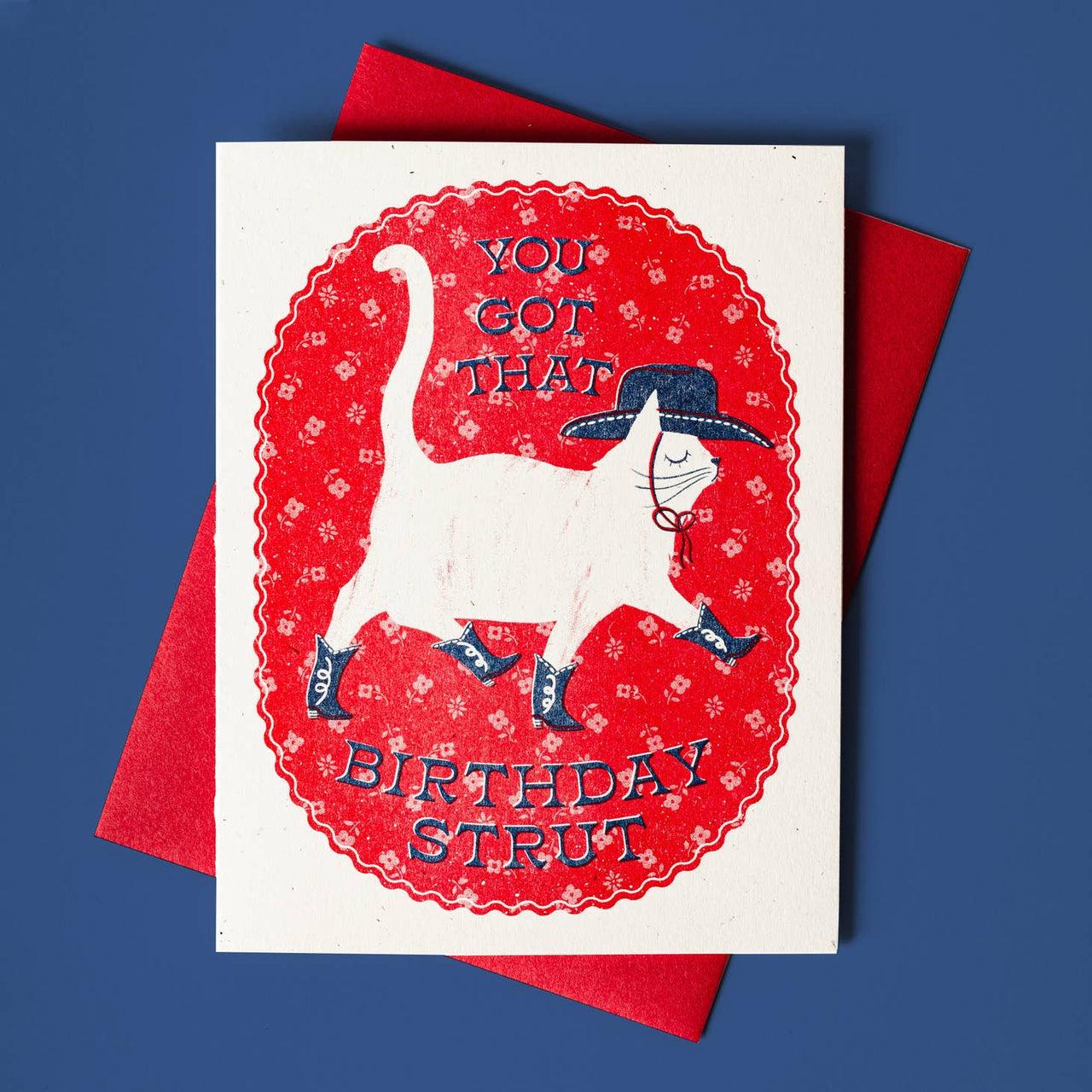 Bromstad Printing Co. - Greeting Card - Birthday Strut