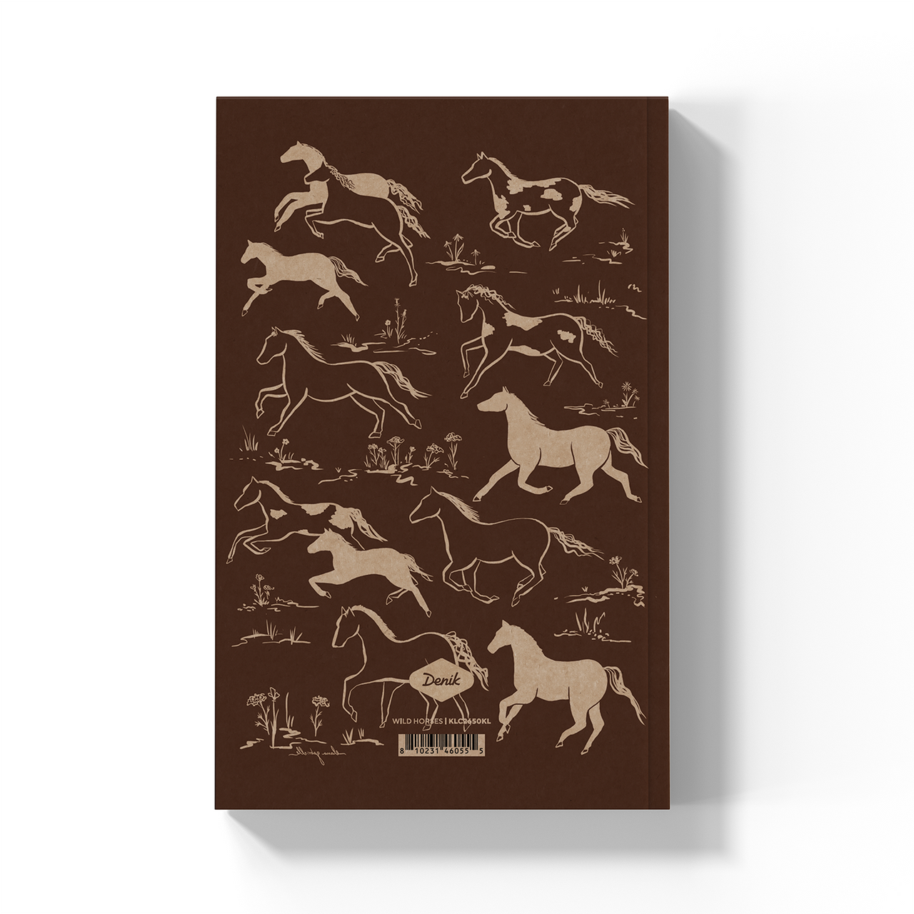 Wild Horses Kraft Layflat Notebook