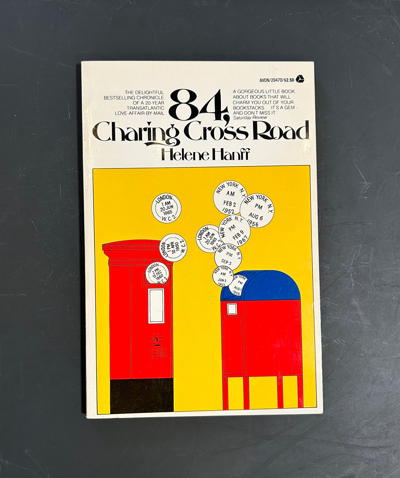 Flyby - Vintage Book - 84, Charing Cross Road