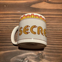 Vintage Glassware - Vintage Secretary Mug