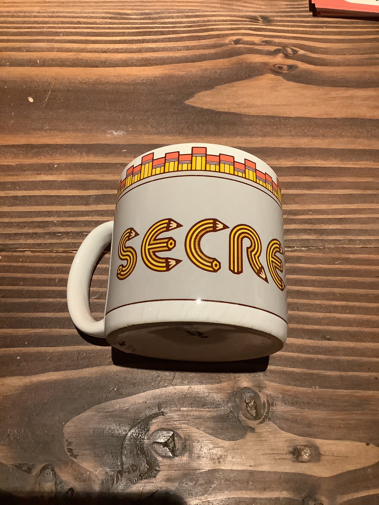 Vintage Glassware - Vintage Secretary Mug