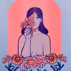Caitlin Carcerano - Art - PRINT - 'Asteracaea