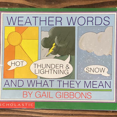 Apple Vintage - Books - Weather words