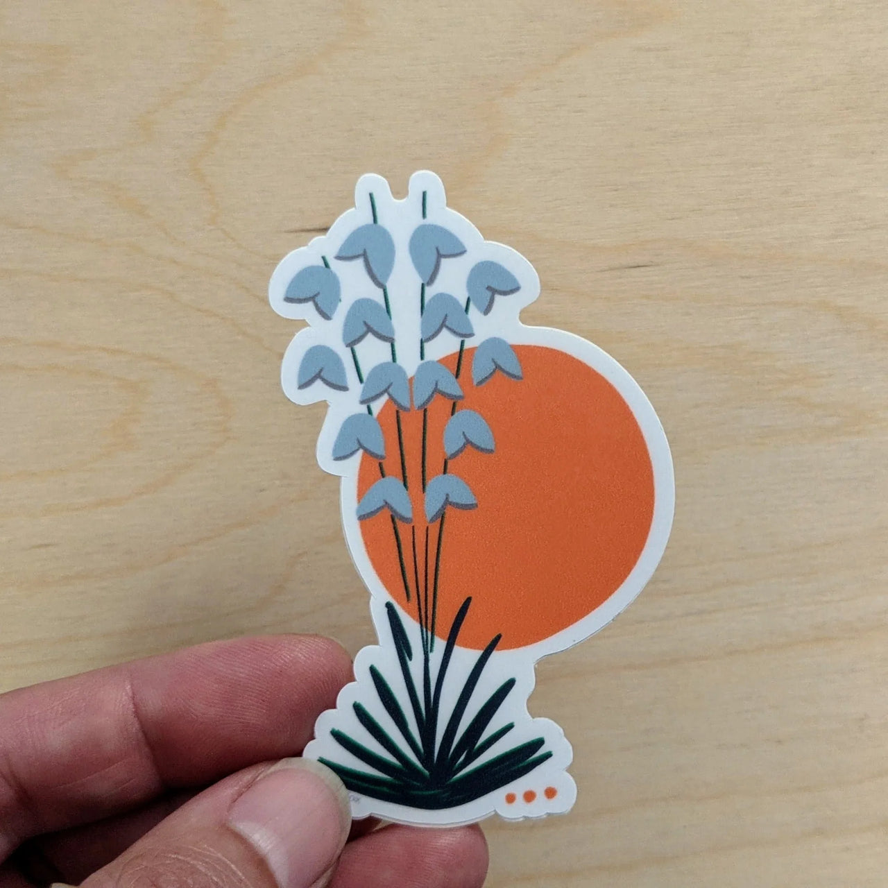 Jen Fox - Yucca Sticker