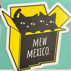 Metal the Brand - Sticker - Mew Mexico Cats in Box