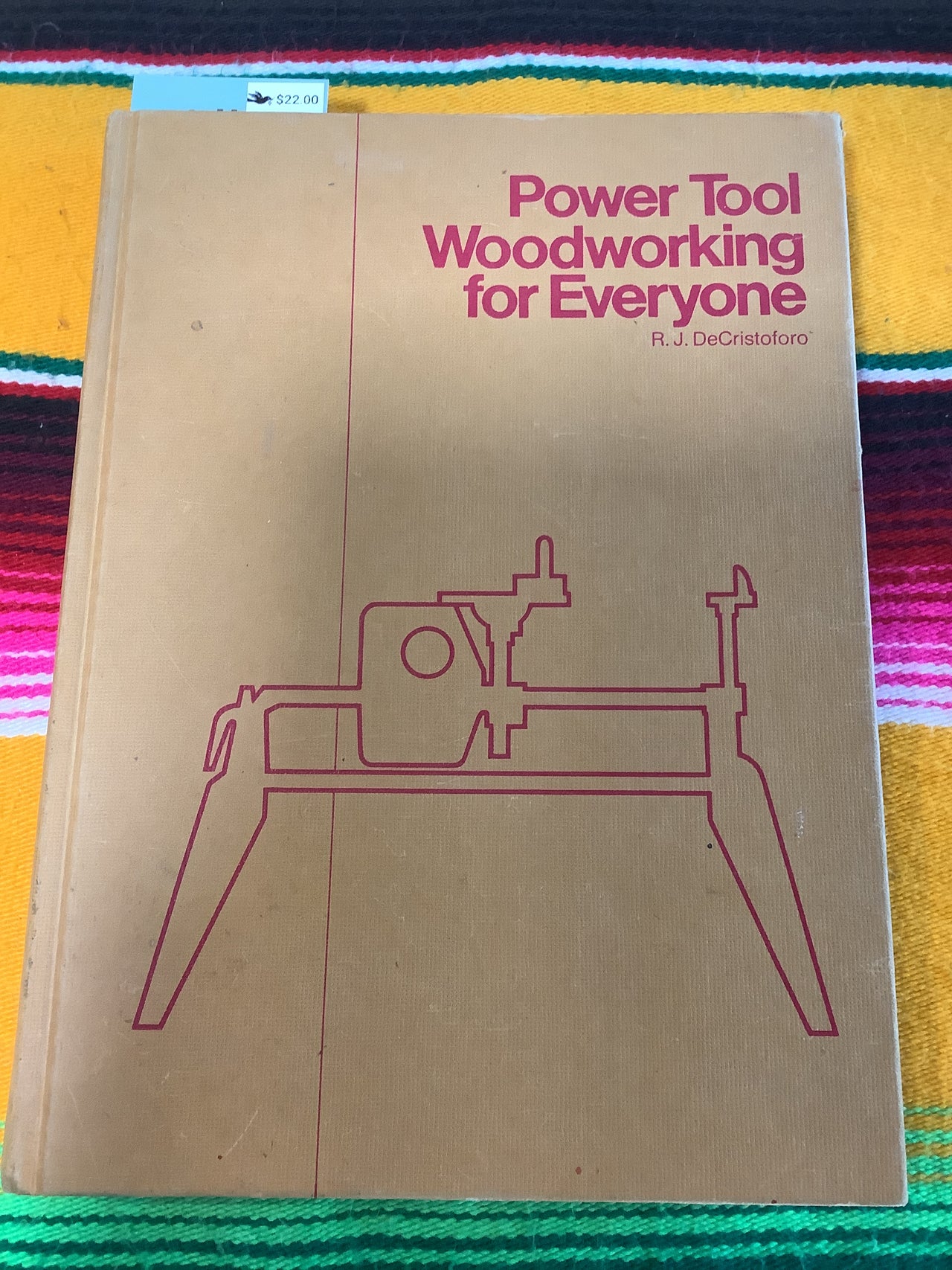 Vintage book - Power Tool Woodworking for Everyone