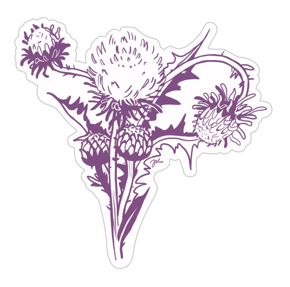 Fenn Fire Studio - Sticker - Flower Ovaries (purple)
