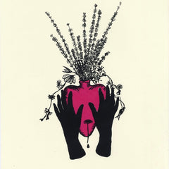 Victoria Miera - Sacred Heart - Postcard