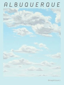 Cloud Lover- ABQ Cloud Sticker