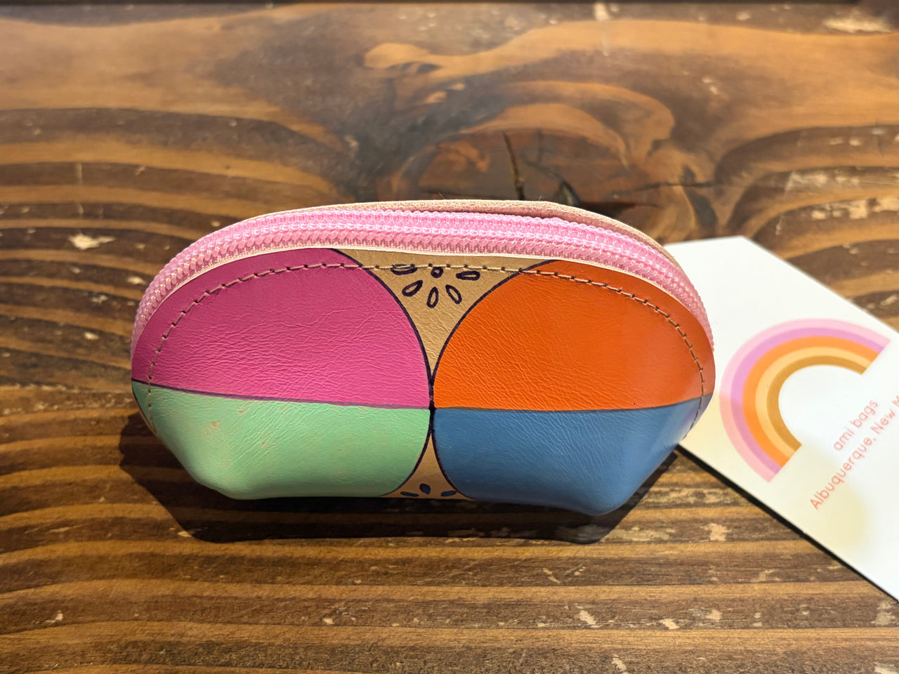 Ami Bags - Small Leather Zip Case