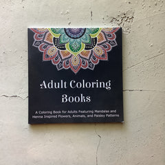 Vintage Books - Adult Coloring Book
