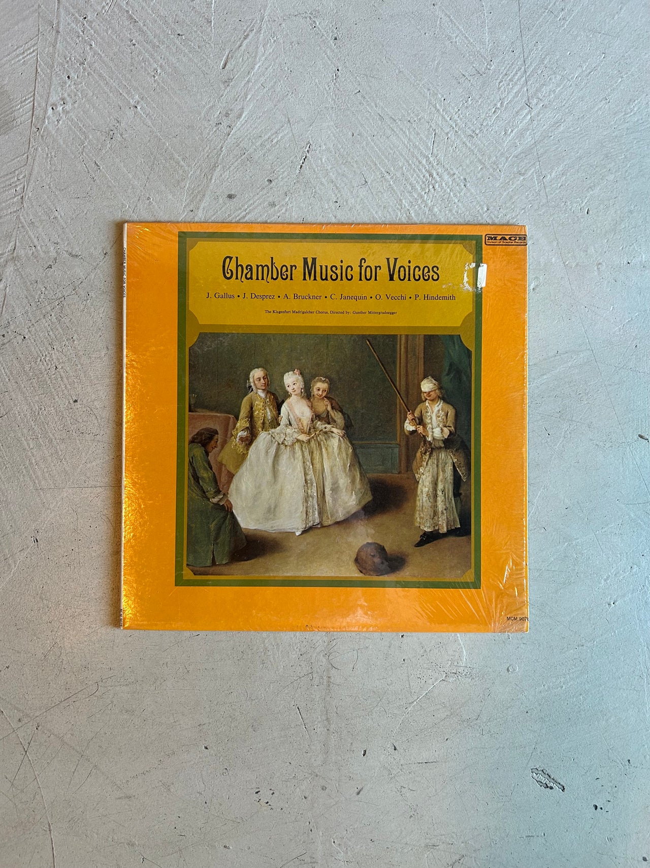 Flyby Provisions- Vintage Vinyl Record - “Chamber Music for Voices”