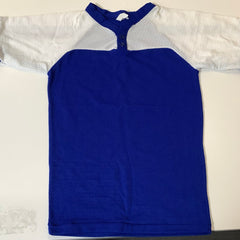 Apple Vintage - Apparel - Blue and white Henley