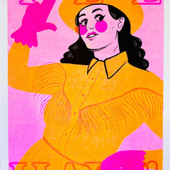 Caitlin Carcerano - Art - PRINT - 'Yee Haw!