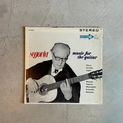 Flyby Provisions- Vintage Vinyl Record - “Segovia - music for the guitar”