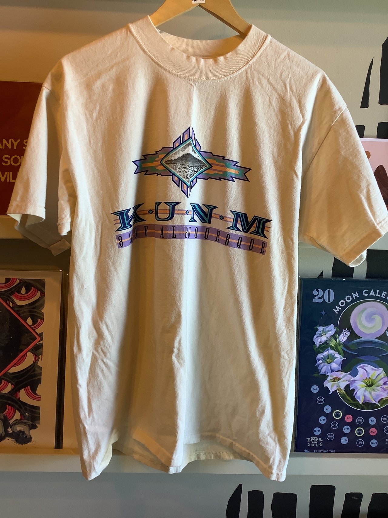 Vintage Clothing - Vintage 90s KUNM tee