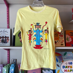 Apple Vintage - Apparel - Vintage yellow Native American tee