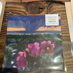 Fenn Fire Studio - Print 8”x8” - The Monsoon Cactus