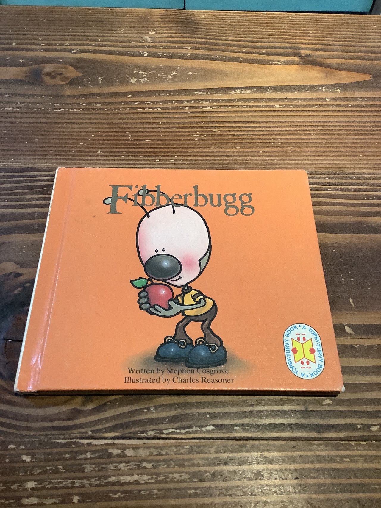 Vintage Books - A topsy turvy book SHRUGG & Fibberbugg