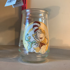 Vintage Glassware - Vintage Welch’s Cat in the Hat Glass Cup