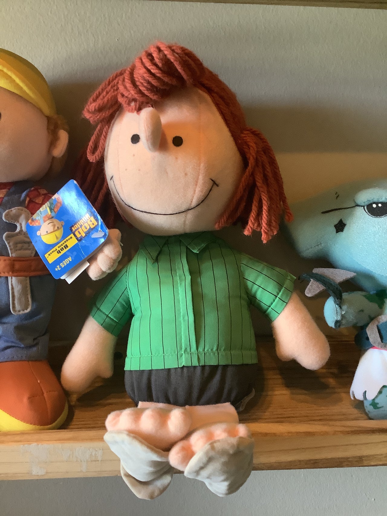 Flyby Provisions - Vintage Toys - Peppermint Patty Peanuts Plushie 1982