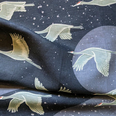 Jen Fox - Sandhill Cranes Linen Tea Towel