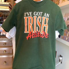 Vintage Clothing - Ive Got AnIrish Attitude tee