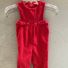 Apple Vintage - Apparel - Red Corduroy coveralls