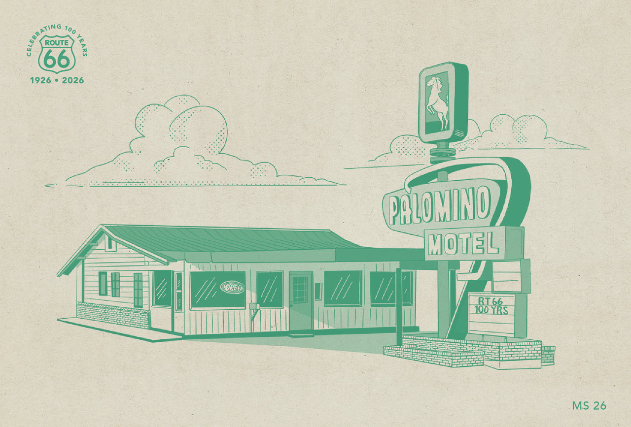 Postcard - Melissa Shepard - Palomino Motel