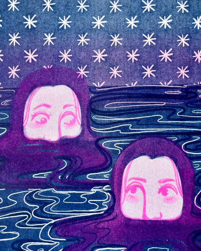 Caitlin Carcerano - Art - PRINT - 'Scorpio Moon, Cancer Rising
