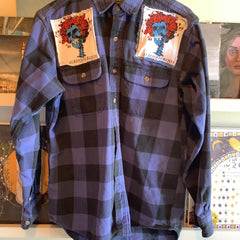 Vintage Clothing - Custom Plaid ABQ l/s button up