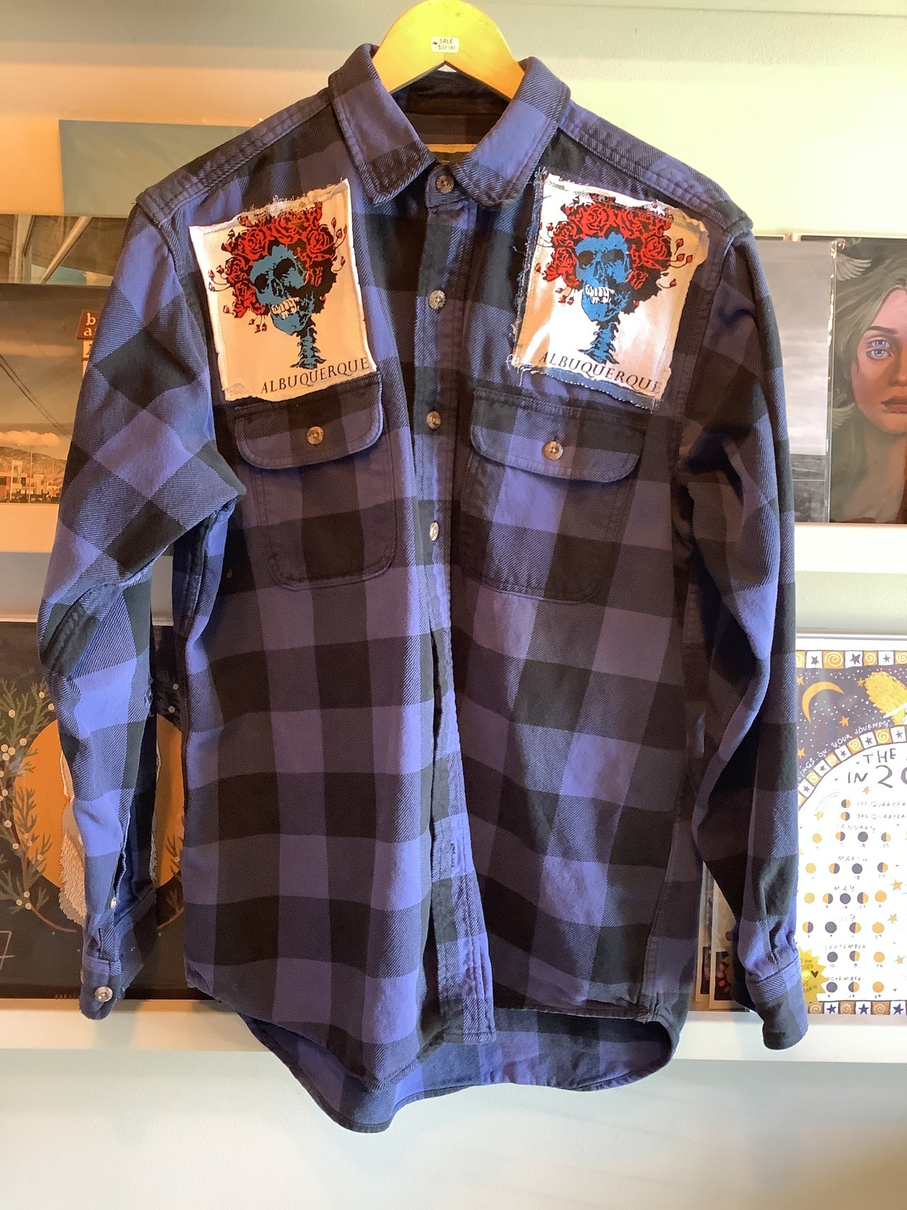 Vintage Clothing - Custom Plaid ABQ l/s button up