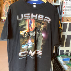 Flyby Provisions - Vintage Clothing - USHER OMG tee