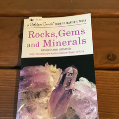 Vintage book - Rocks, Gems and Minerals