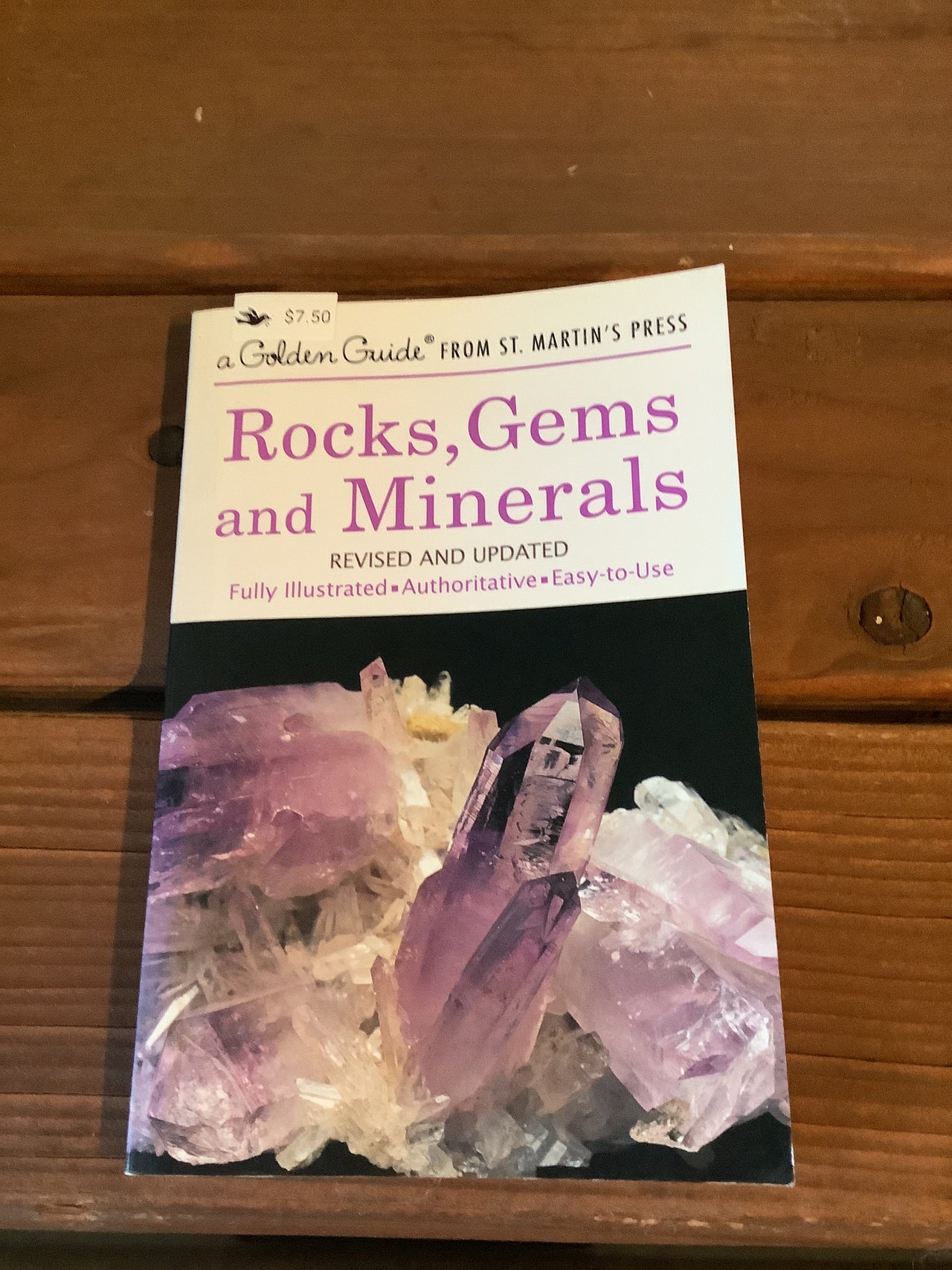 Vintage book - Rocks, Gems and Minerals