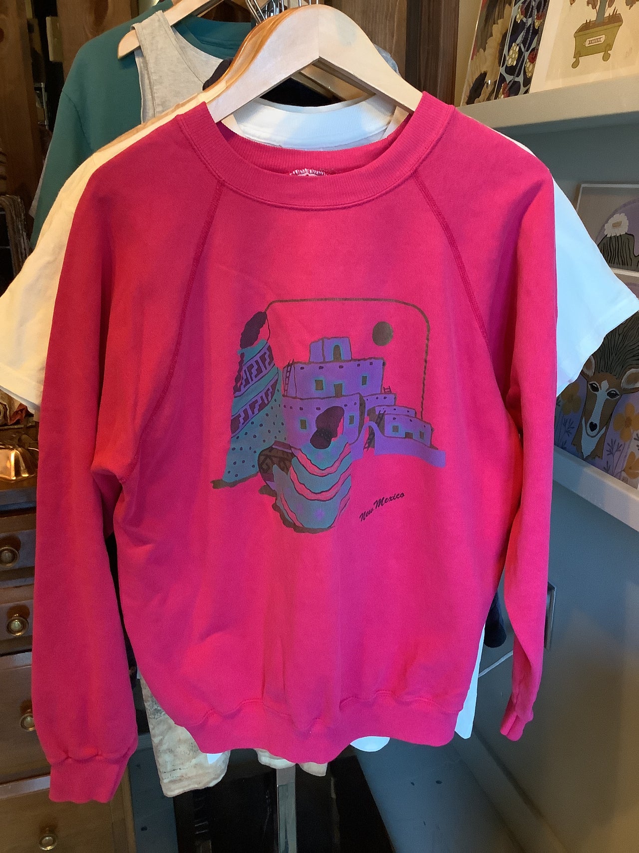 Vintage Clothing - 80s  New Mexico Crewneck XL