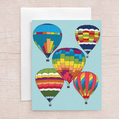 Jen Fox - Balloon Fiesta Greeting Card