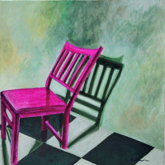 Emily Bharatiya - Original Artwork - No. 6 Chairs and Shadows Series