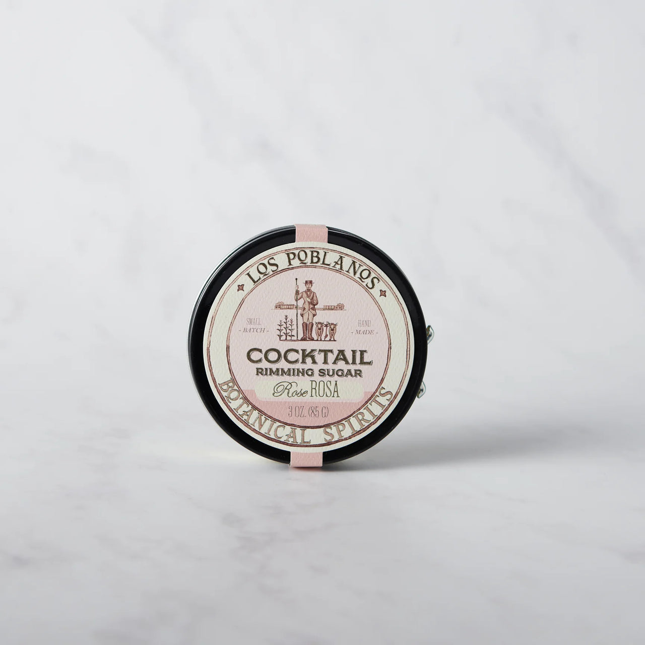 Los Poblanos - Cocktail Rimming Rose Sugar (3oz)