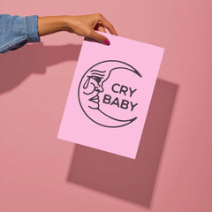 Brass Earth - Cry Baby Giclee Print 8x10