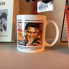 Flyby Provisions - Vintage Glassware - Vintage 90s Elvis Mug