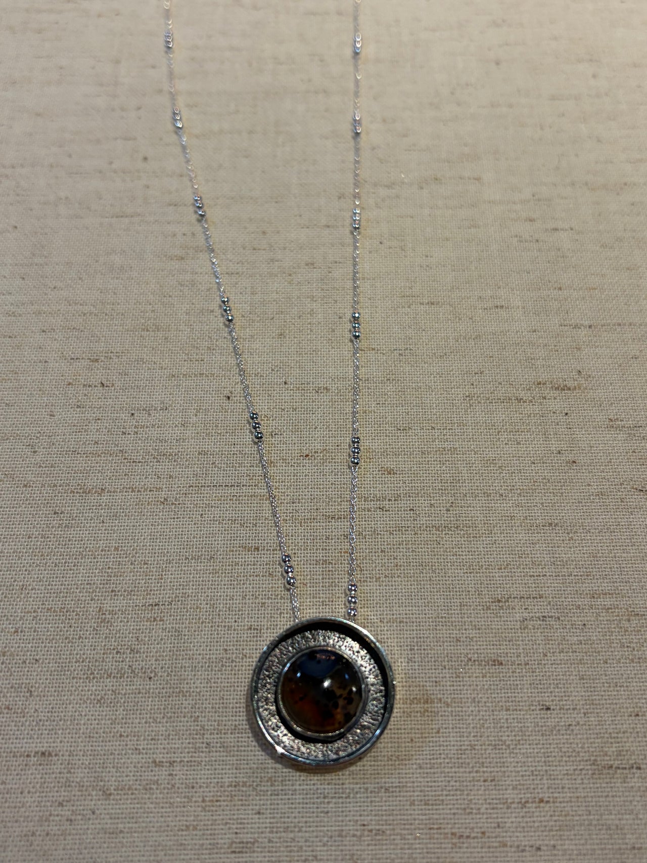 One Seed Designs - Montana Agate Necklace