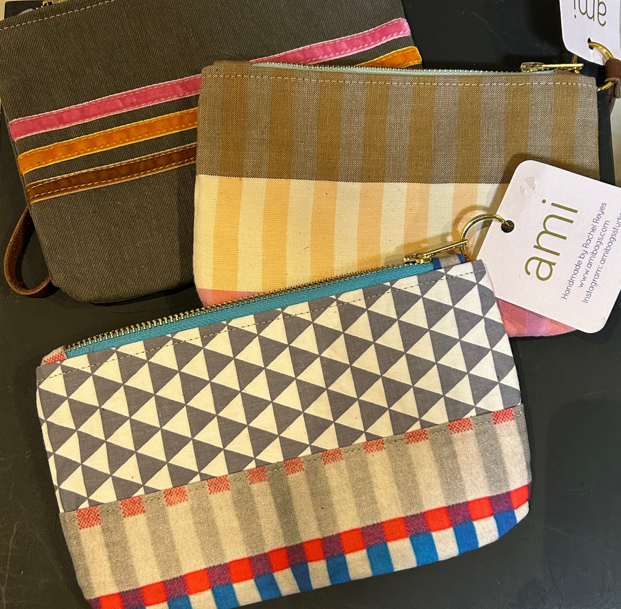 Ami Bags - Fabric Zip Wallet