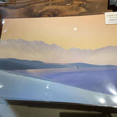 Fenn Fire Studio - Print 12”x18” - White Sands Mountains