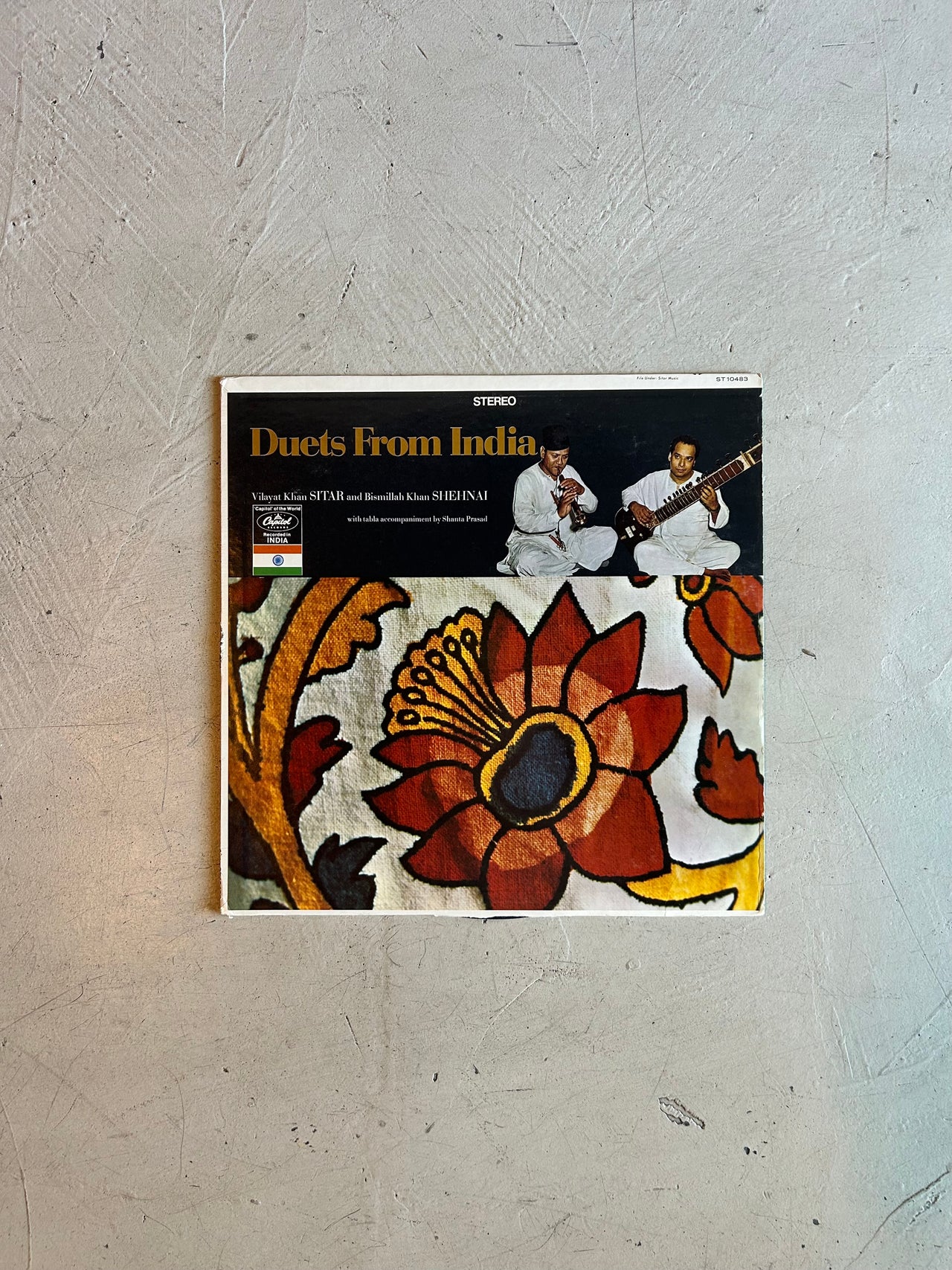 Flyby Provisions- Vintage Vinyl Record - “Duets From India”