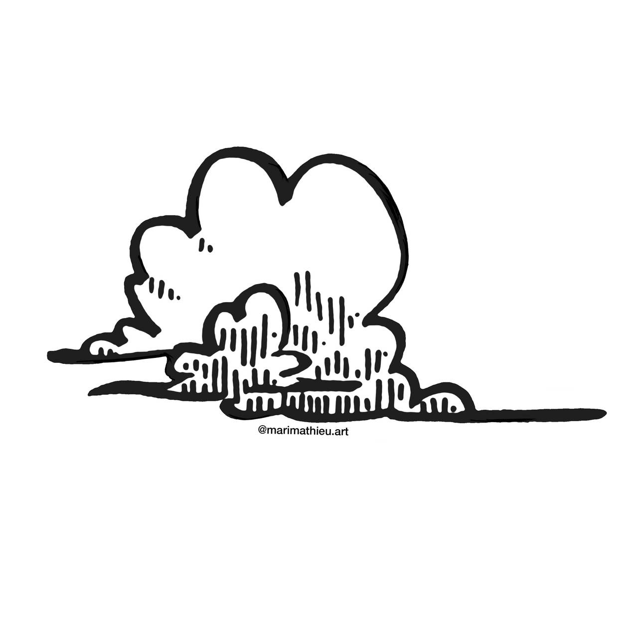 Cloud Sticker