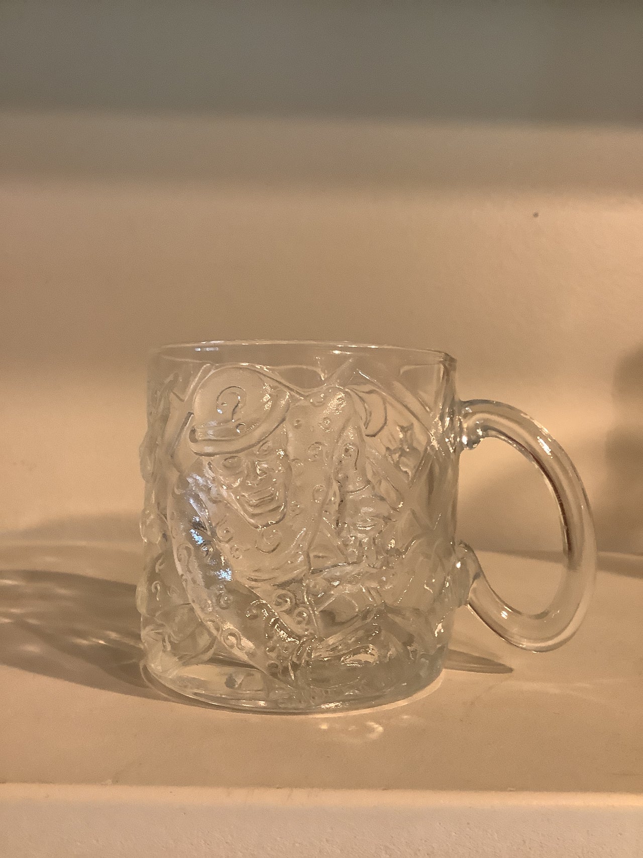 Apple Vintage - Vintage Glassware - Vintage Batman Forever “Riddler” Glass Cup