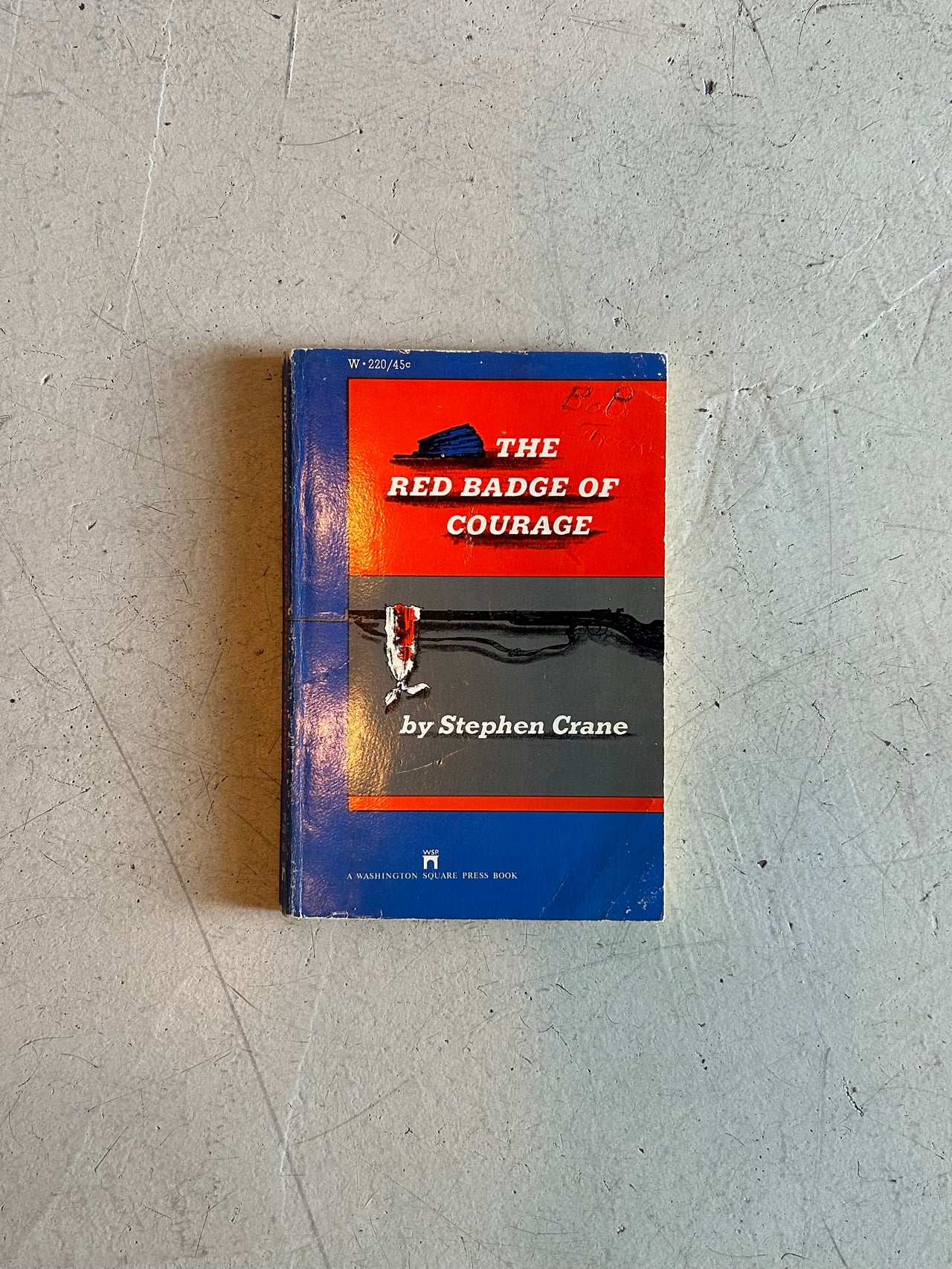 Flyby - Vintage Book - “The Red Badge of Courage” by Stephen Crane