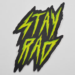 Metal- Stay Rad Sticker (mini)